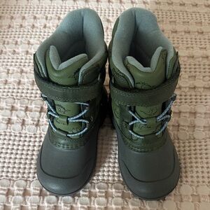 Carter's Olive Green Kids Rain & Snow Boots